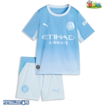 Manchester City Erling Haaland #9 Hjemmedraktsett Barn 2026-27 Kortermet (+ Korte bukser)